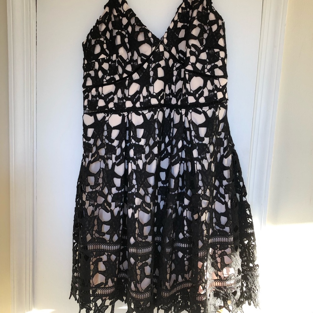 NWT Fashion to Figure Size1 Fit & Flare Lace Dress